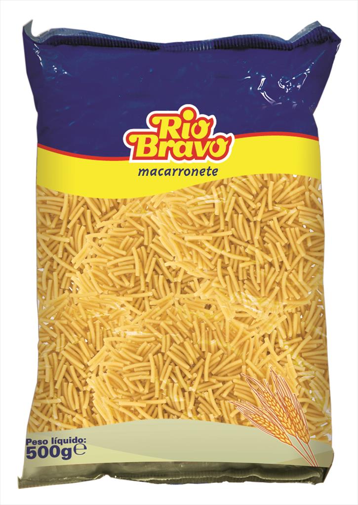 MACARRAO RISCADO 500 GR RIO BRAVO